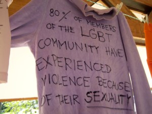 80% of members of the LGBT community have experienced violence because of their sexuality