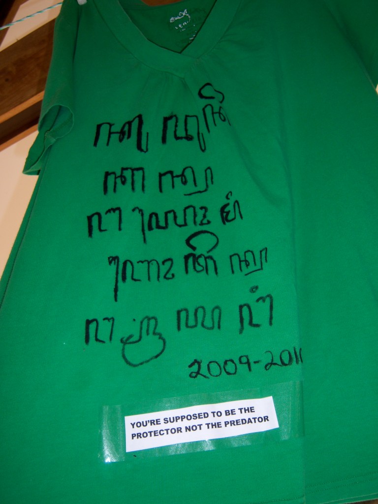 You're supposed to be the protector, not the predator