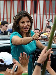 Costa Rican President Laura Chincilla